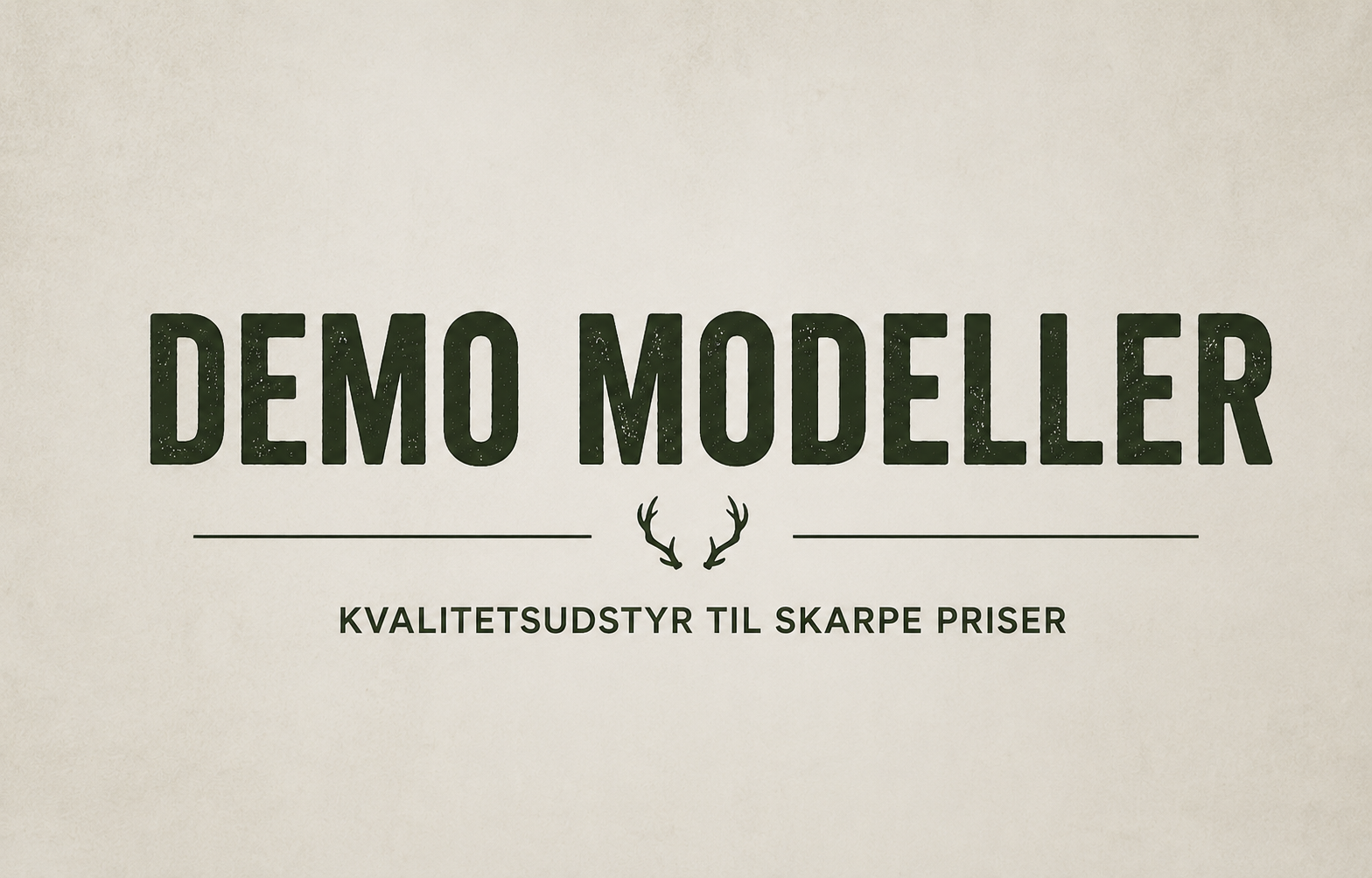 Demo modeller