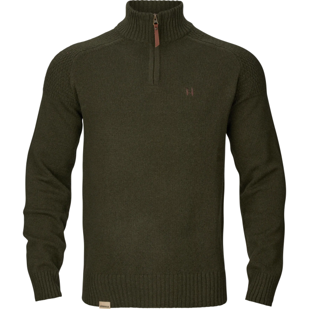 H�rkila Vincent merino half zip