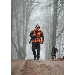 PINEWOOD FURUDAL HUNTER PRO CAMOU VEST MS - STRATA BLAZE
