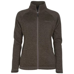 Pinewood Dame Fleecejakke Gabriella - Oliven Melange
