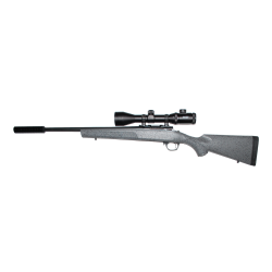 Bergara BMR 22LR Salonriffel Pakke m/ Hunter 2,5-10x50 IR Sigtekikkert &amp; S/L Lyddmper