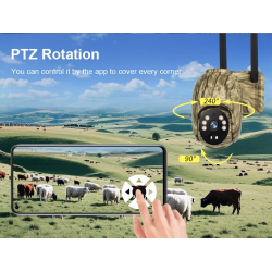 Hunters Choice LPV Vildt kamera m. solcelle