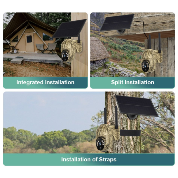 LPV Vildt kamera m. solcelle