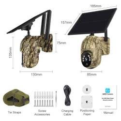 Hunters Choice LPV Vildt kamera m. solcelle