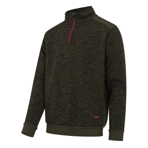 Hoggs of Fife Green King II 1/4 zip fleece trje 