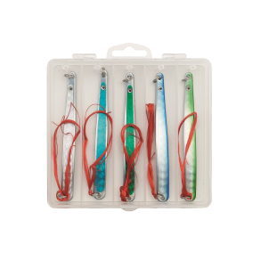 Kinetic Belone Flash Silky 5 stk. (Hornfisk blink)