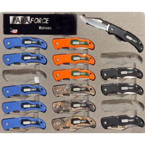 Paraforce Foldekniv ass. farver