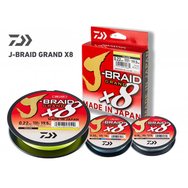 Daiwa J-braid x8 grand 135m