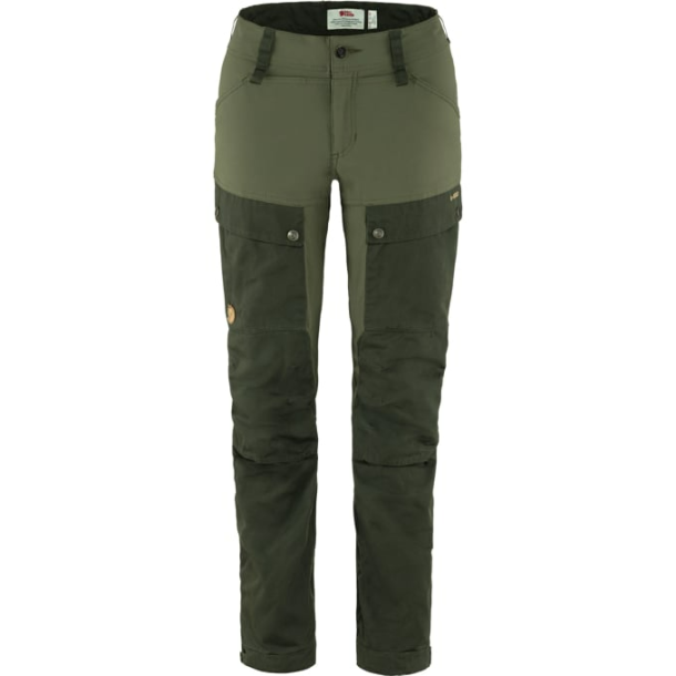 Fjllrven Keb Damebukser - 2024 40/R Deep forest-laurel green
