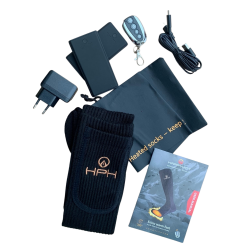 Happyhot 2.0 Batteriopvarmede merinould sokker.