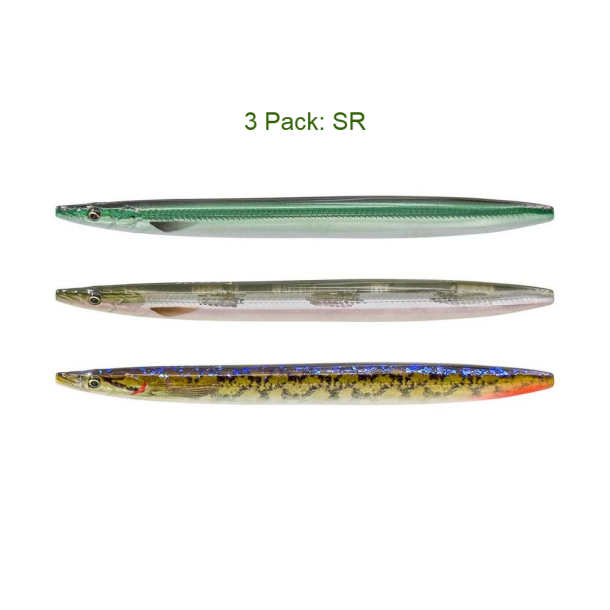 Savage Gear 3D LT Sandeel 3 Pack Special Edition