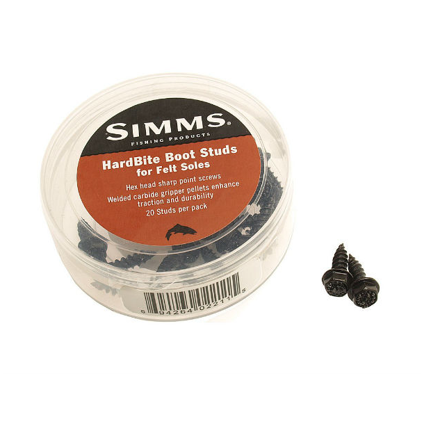 Simms HardBite studs til filtsler ( 20 stk.)