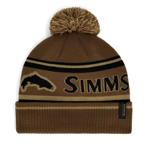 Simms Tip-Up Pom Beanie Jasper