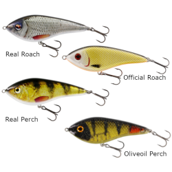 Westin Swim Glidebait 10 cm, Official Roach.