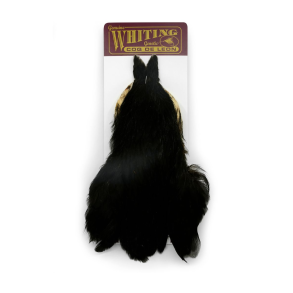 Whiting Coq De Leon Hen cape - Black