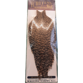 Whiting American Rooster Cape, Grizzly Dyed Tan