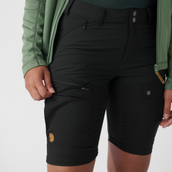 Fjllrven Abisko Midsummer Shorts Black Dame 