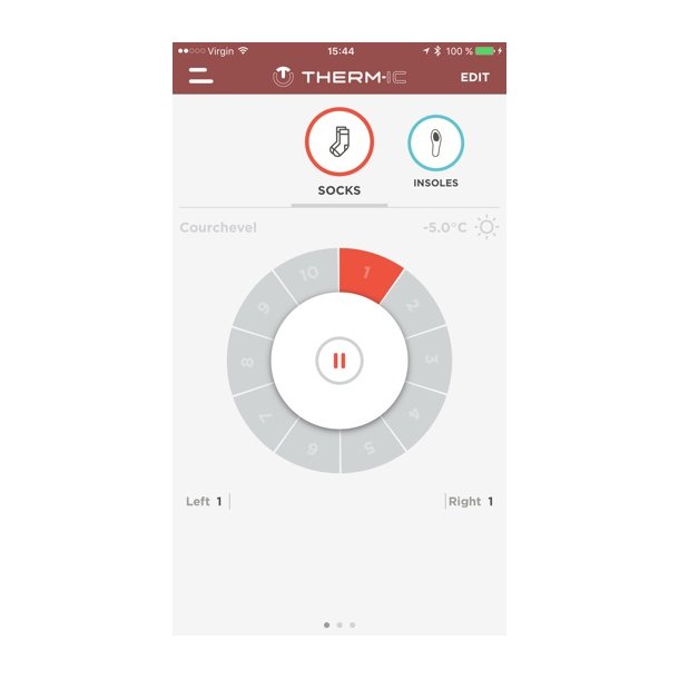 Therm-ic Powersock Set Multi +700 Bluethooth
