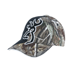 BROWNING CAP - BIG BUCKMARK BLACK/RTAP CAMO