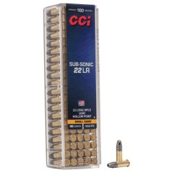 CCI 22lr. Subsonic LR HP