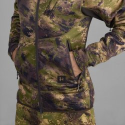 Hrkila Deer Stalker Camo Fleece Hoodie AXIS MSP Forest Green