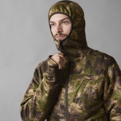 Hrkila Deer Stalker Camo Fleece Hoodie AXIS MSP Forest Green