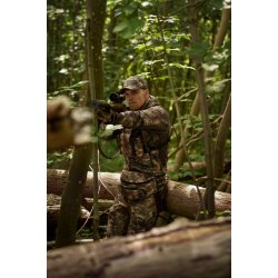 Hrkila Deer Stalker Camo Fleece Hoodie AXIS MSP Forest Green