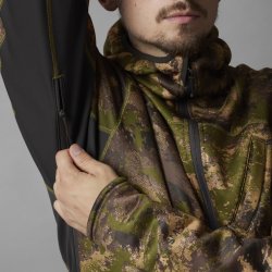 Hrkila Deer Stalker Camo Fleece Hoodie AXIS MSP Forest Green