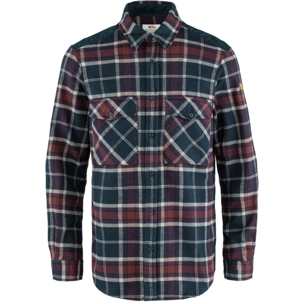 Fj�llr�ven �vik Twill Shirt - Dark Navy