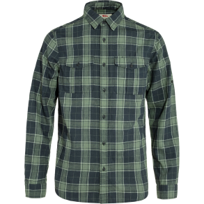�vik Travel Shirt LS M - Dark Navy-Patina Green