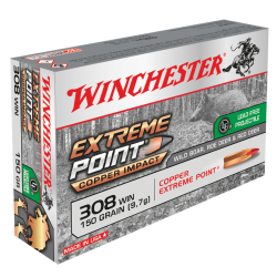Winchester Extreme Point Copper Impact 150gr. - Blyfri 20stk