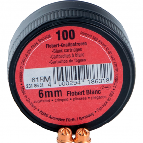 Geco Flobert 6 mm. Startpatroner 100 stk.