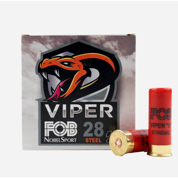 FOB Viper 28 gram. Flugtskydnings patroner - 430 m/s - 25 Stk. Ks.