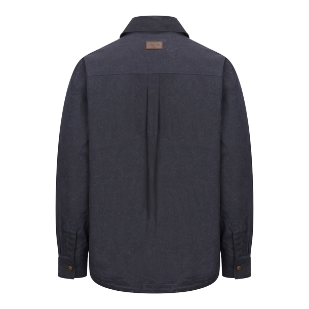 Hoggs of Fife Huntly Waxed Canvas Utility Overshirt