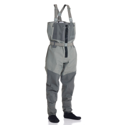 Vision Koski Grey Zip Waders