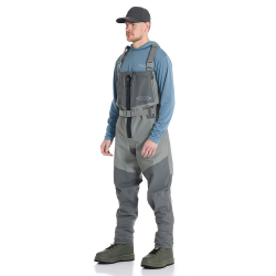 Vision Koski Grey Zip Waders