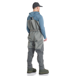 Vision Koski Grey Zip Waders