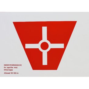 Indskydningsskive Kors - 5 Stk.