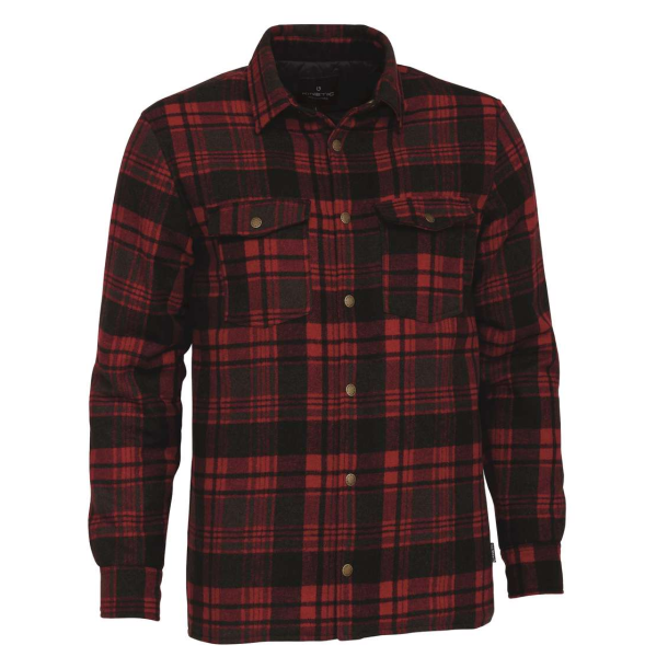 Kinetic Lumber Jacket - Skovmandsskjorte (Rd og Sort ternet)