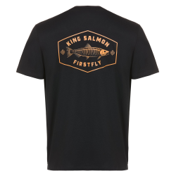 Firstfly King Salmon Patch T-shirt