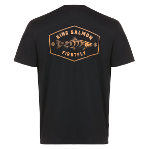 Firstfly King Salmon Patch T-shirt