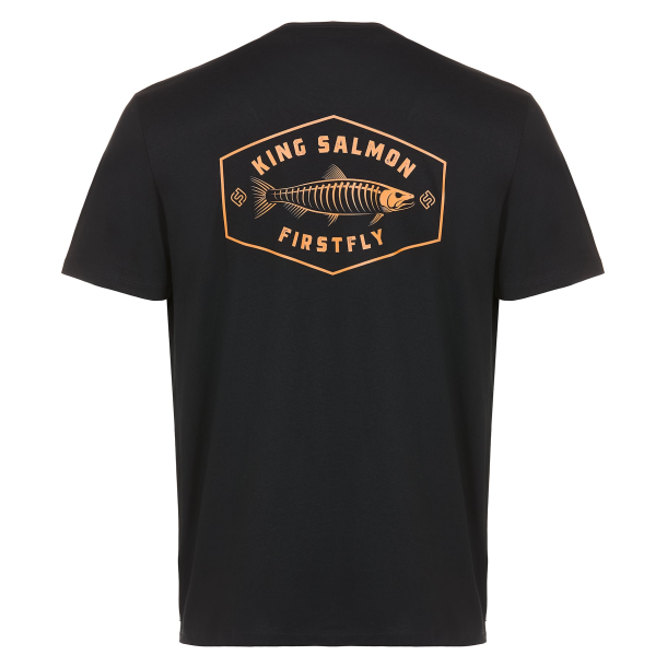 Firstfly King Salmon Patch T-shirt