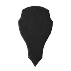 Pardur Skifer Trof opsats plade i drbeform til Kronhjort - Dhjort