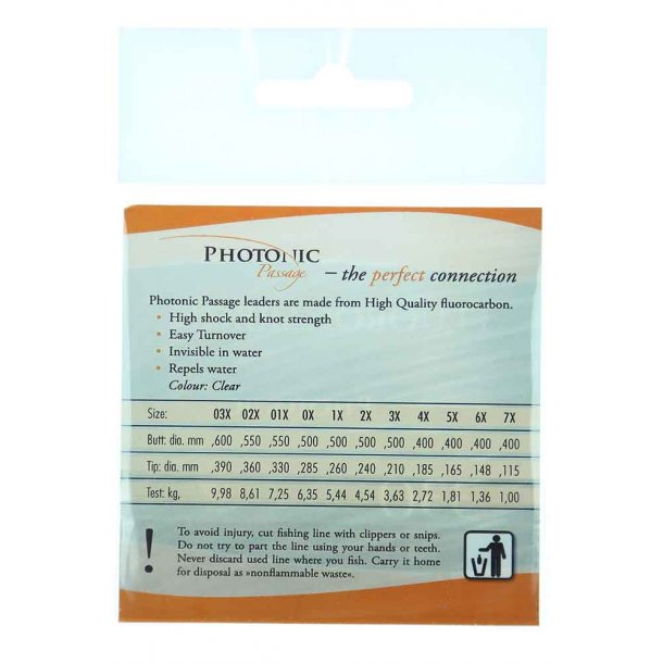 Photonic 9' fluorocarbon leader