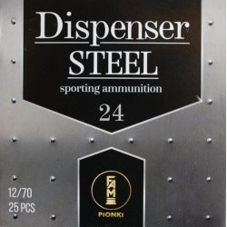 Pionki Dispenser 24 gr. Hagl. 9 Spreder Patron - ske. 25 Stk.