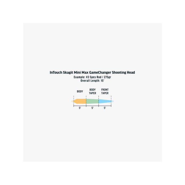 Rio Skagit Mini Max GameChanger Skydehoved F/H/I