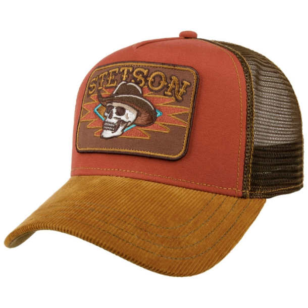 Stetson trucker cap skull