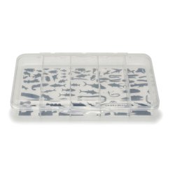 Vision tube fly Boxes Clear