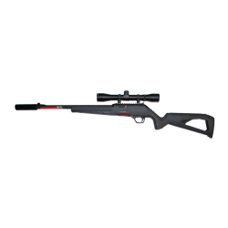 Winchester Wildcat 22LR. M/ Focus 4x32 Sigtekikkert og RCC Lyddmper