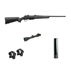 Winchester XPR Comp. Riffel M/ Hunter 2,5-10x50 Kikkert og RCC Hunter Lyddmper - Riffelpakke